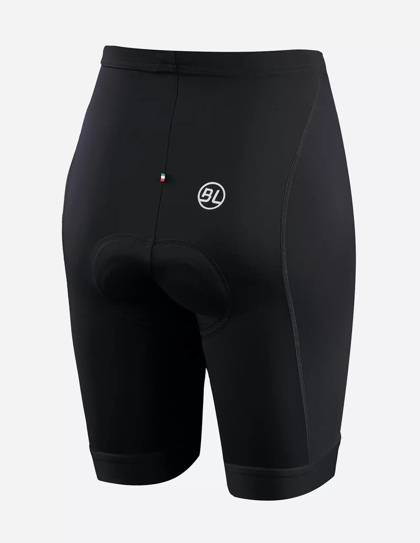 Bicycle Line Liegi – Calza corta de ciclismo sin tirantes para hombre, negra.