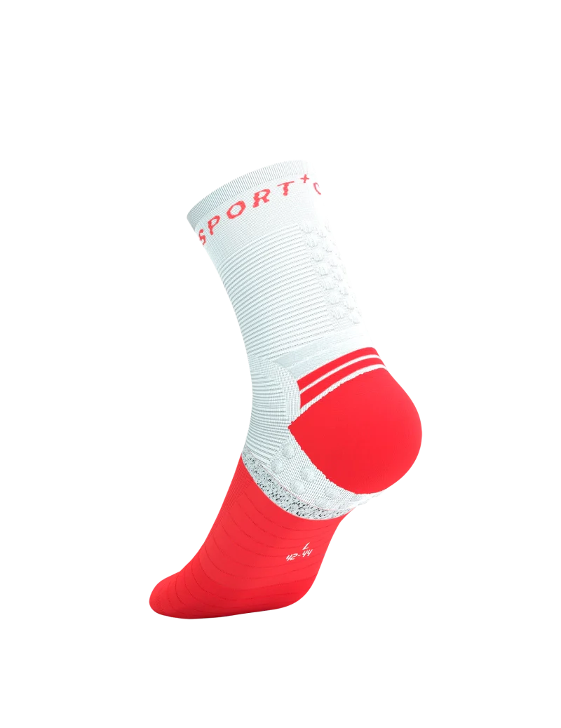 Pro Marathon Socks V2.0 Fluo Red White