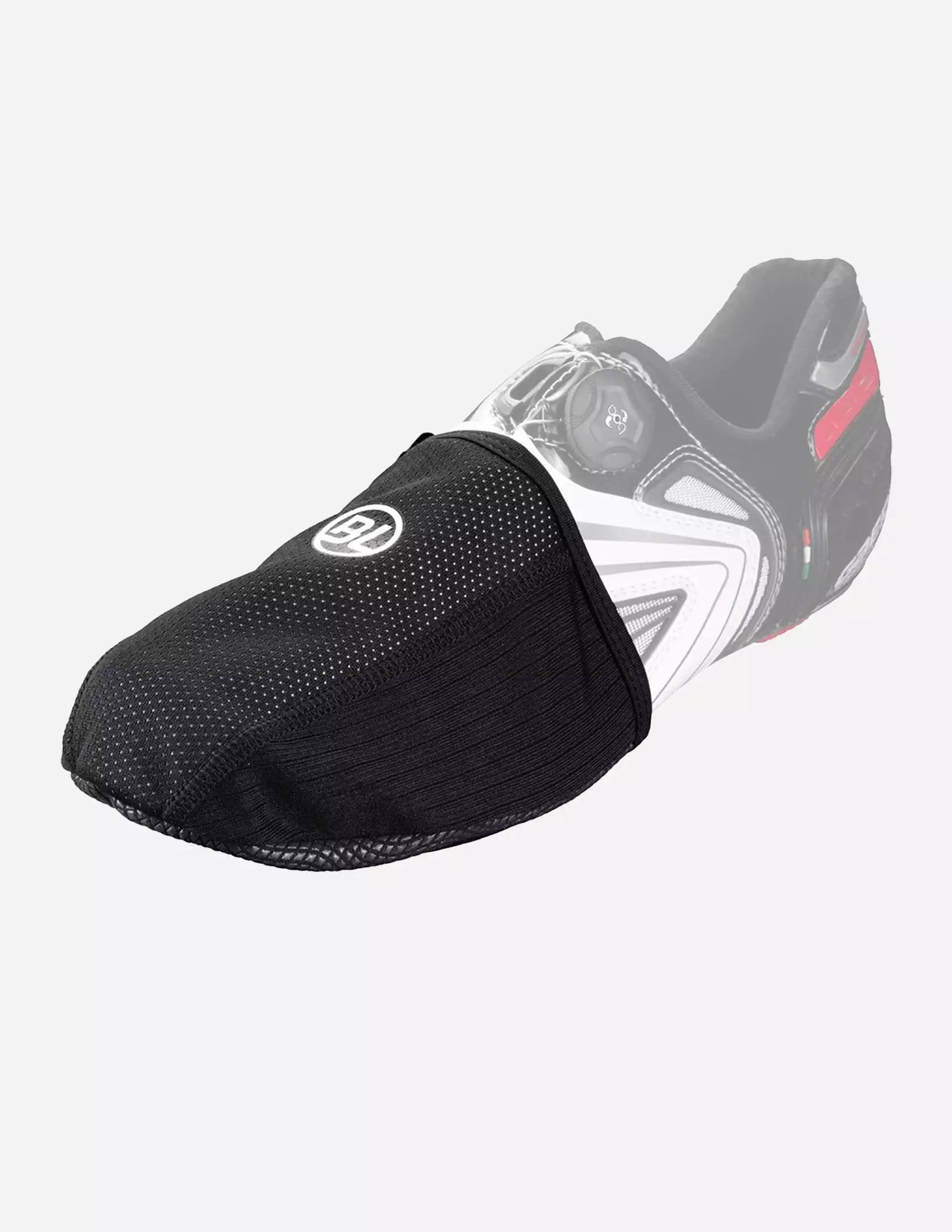 Bicycle Line Futura – Punteras de neopreno cortaviento para ciclismo negras.