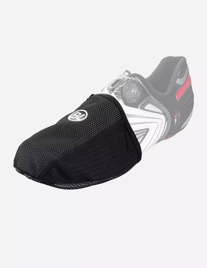 Bicycle Line Futura – Punteras de neopreno cortaviento para ciclismo negras.