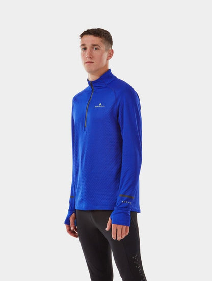 RONHILL Tech Prism 1/2 Zip – Polera de running para hombre