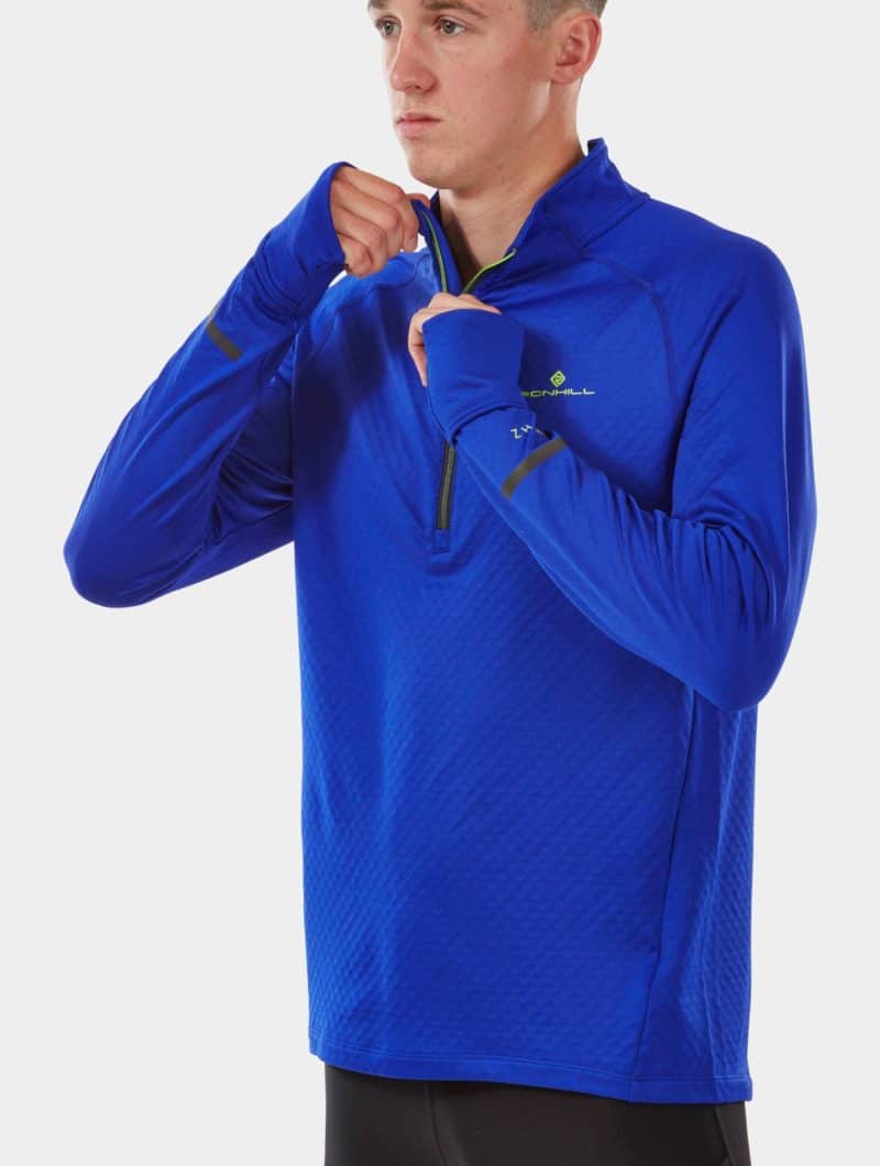 RONHILL Tech Prism 1/2 Zip – Polera de running para hombre
