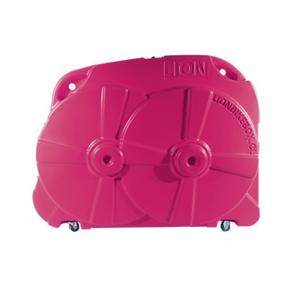 Maleta rígida para bicicleta Lion Bike Box (Rosada)