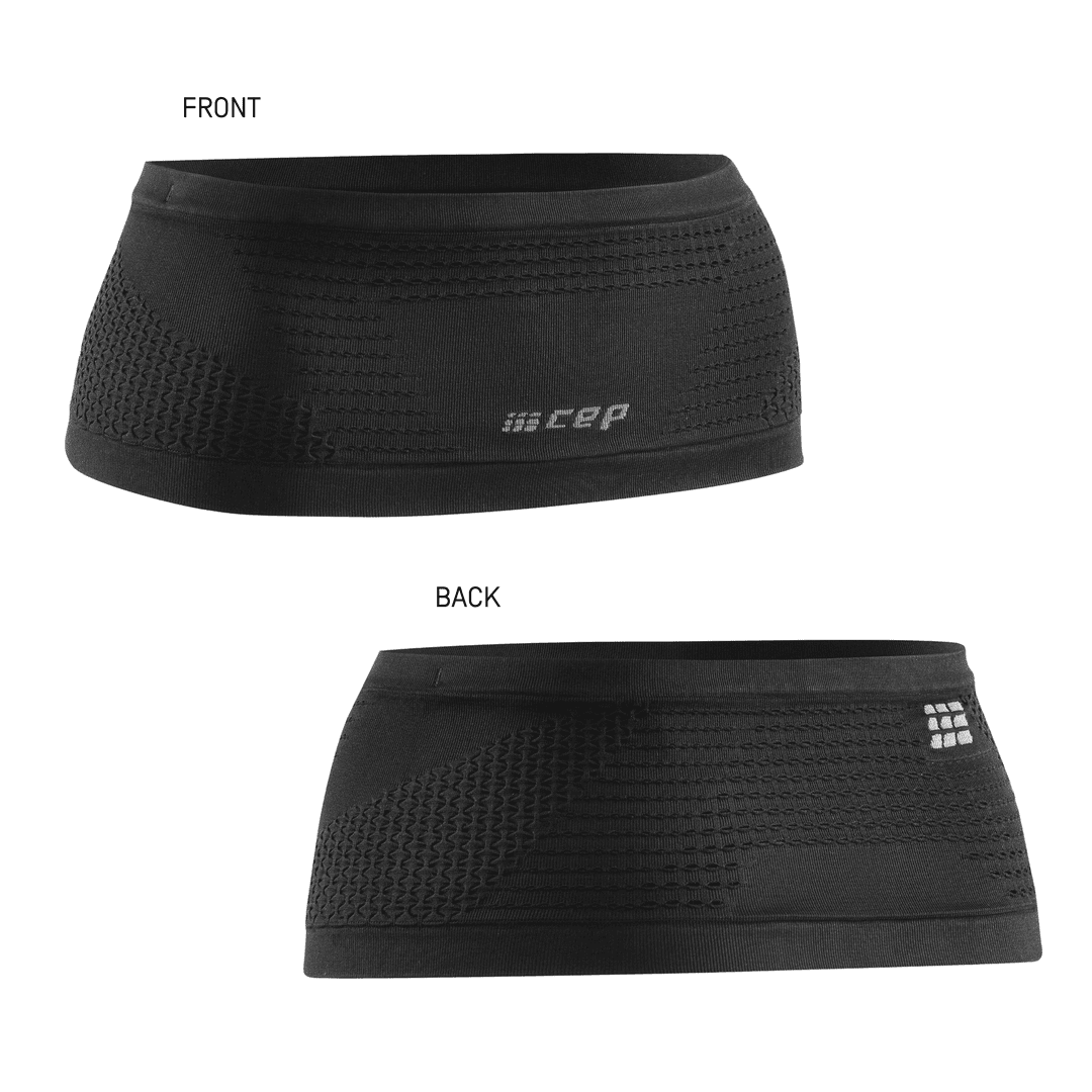CEP Run Belt – Cinturón de running unisex con dos bolsillos.