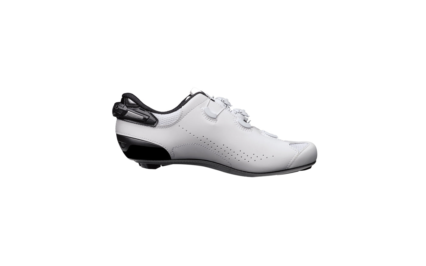 Sidi Zapatilla Ruta Shot 2S - Zapato de ciclismo Ruta Blanco Negro