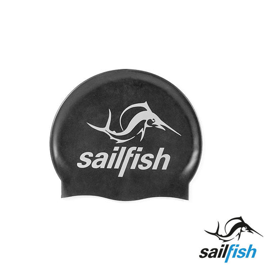 Gorro Natación de Silicona Negro - Sailfish