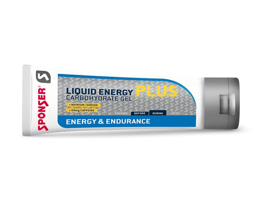 Gel Sponser Liquid Energy Plus con Cafeina (70g)
