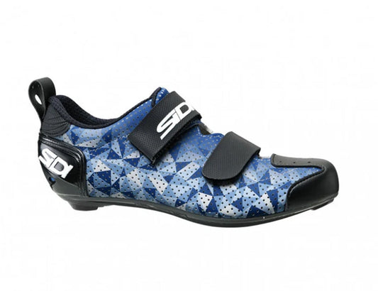 Sidi T-5 Air - Zapato de ciclismo Triatlón Azul Blanco Negro