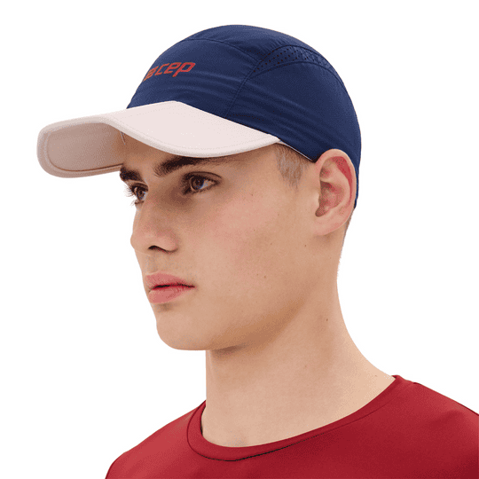CEP Jockey Run – Protección UV 50+ y ala plegable para running unisex.