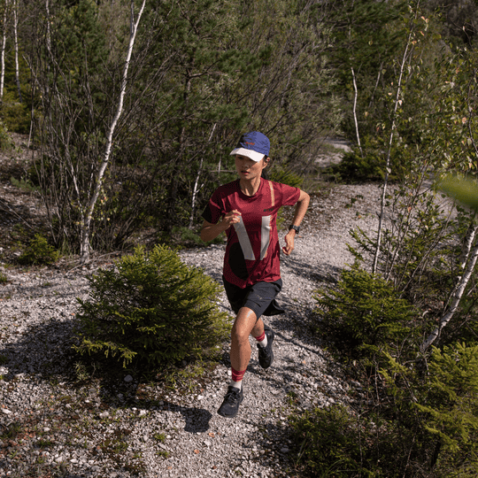 CEP Jockey Run – Protección UV 50+ y ala plegable para running unisex.