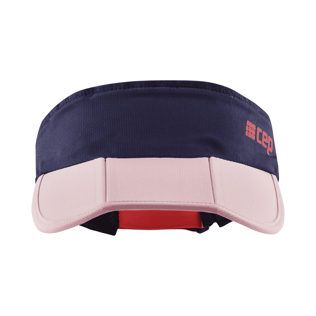 CEP Visera Run – Ala plegable y ajuste de velcro para running unisex.