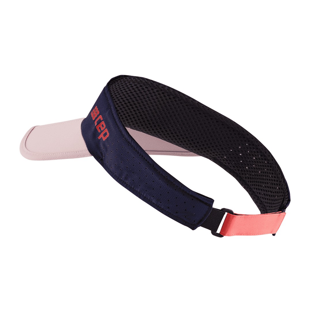 CEP Visera Run – Ala plegable y ajuste de velcro para running unisex.