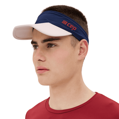 CEP Visera Run – Ala plegable y ajuste de velcro para running unisex.