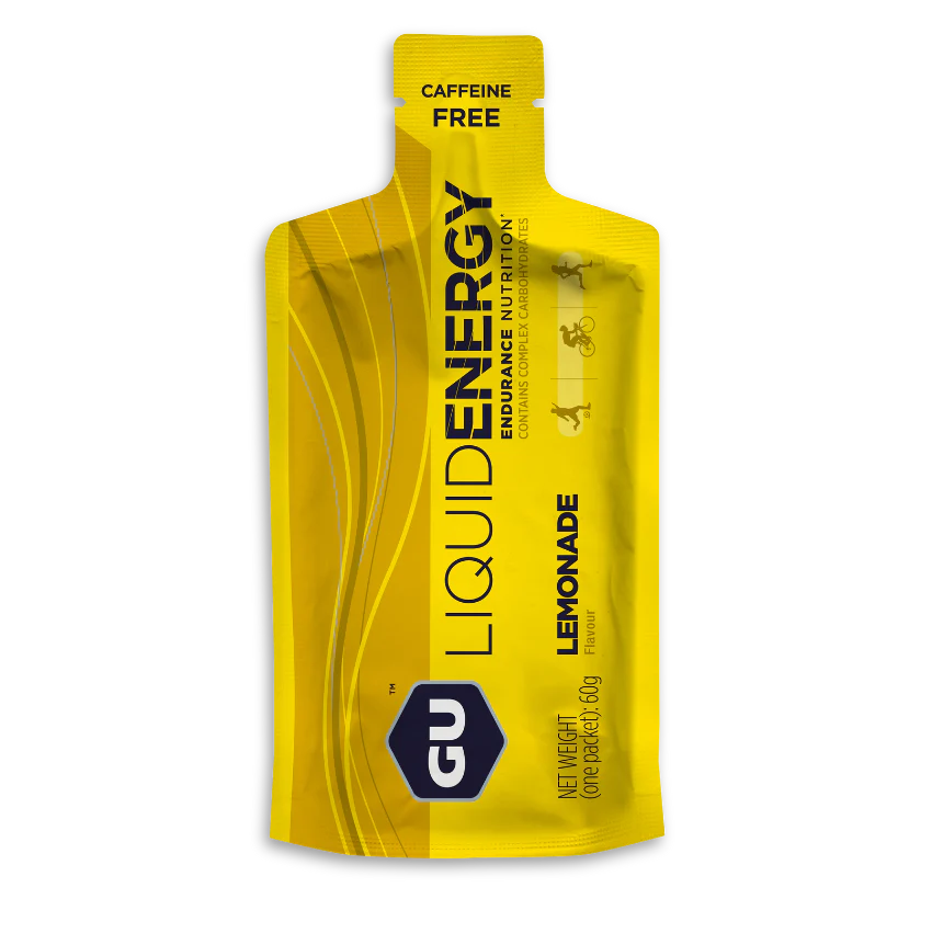 Caja de 12 Geles Liquidos GU Energy Gel 60g. Con y sin Cafeína (4 Sabores)