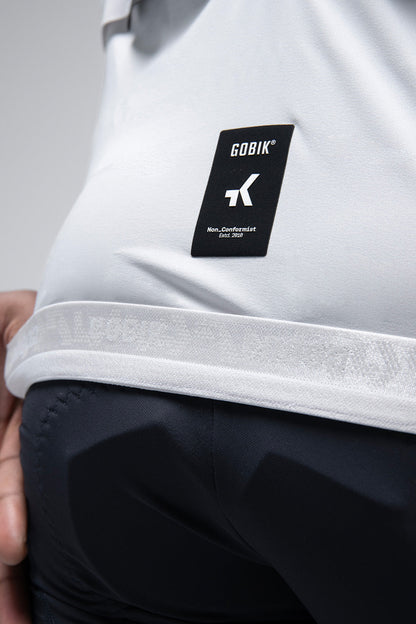 Gobik Vector 2.0 – Cortaviento de ciclismo sin mangas hombre.(Blanco)