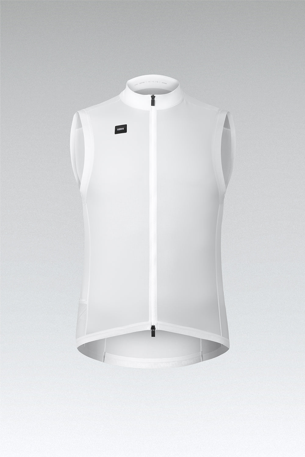 Gobik Vector 2.0 – Cortaviento de ciclismo sin mangas hombre.(Blanco)