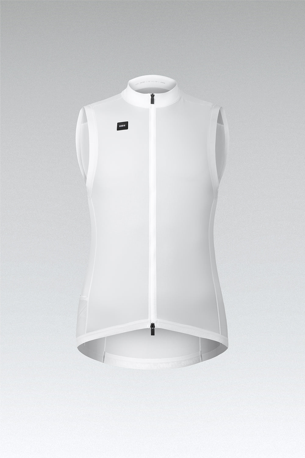 Gobik Vector 2.0 – Cortaviento de ciclismo mujer. (Blanco)