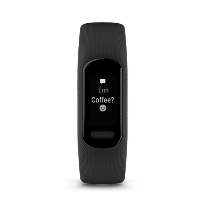 Garmin vívosmart® 5 - Reloj deportivo inteligente (Negro o Blanco)