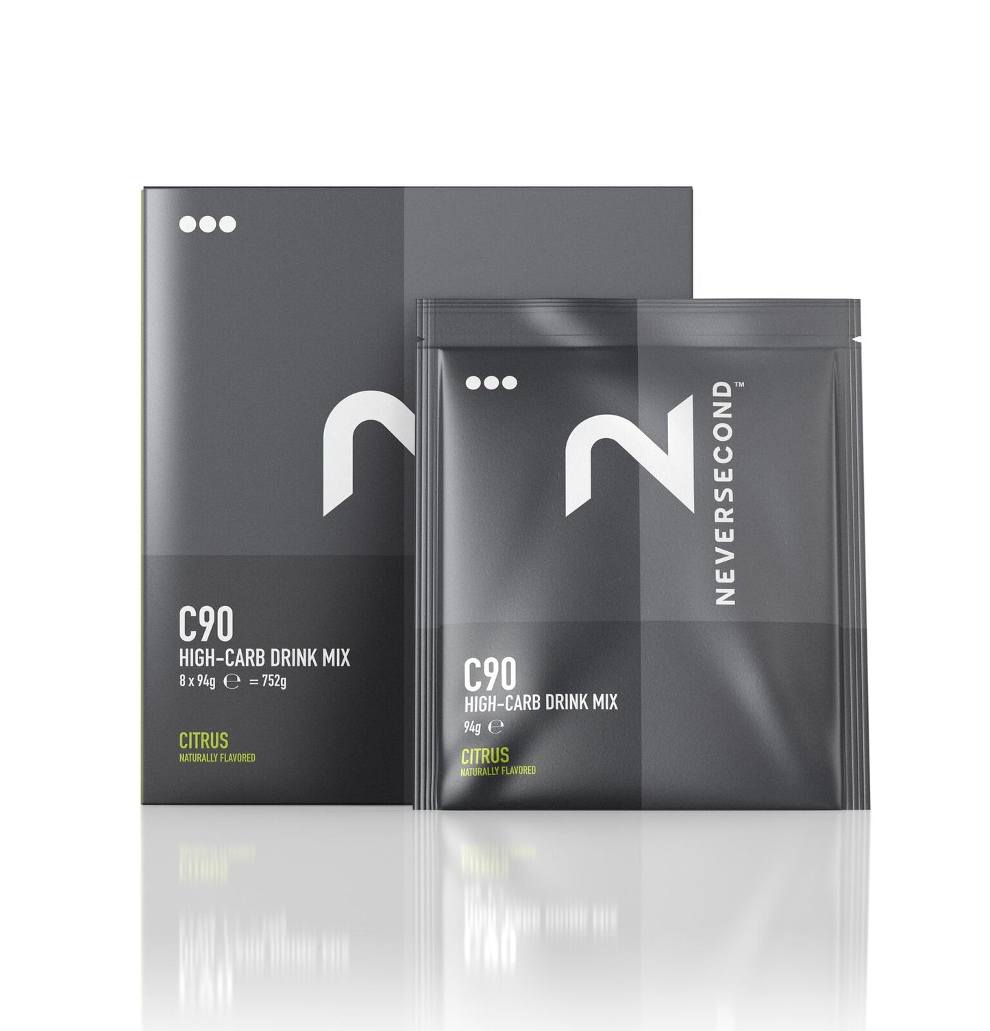 Bebida Alta en Carbohidratos Neversecond High Carb C90 (1 Sobre)