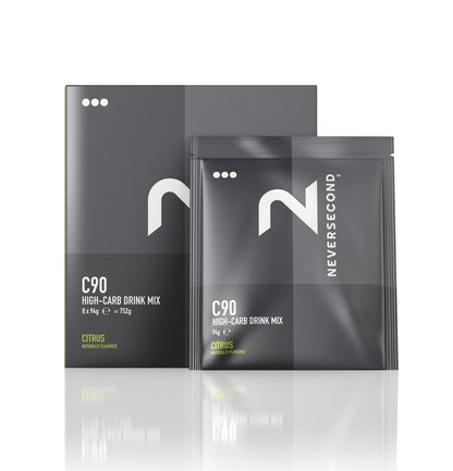 Bebida Alta en Carbohidratos Neversecond High Carb C90 (1 Sobre)
