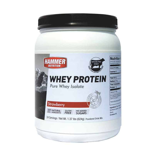 Hammer Nutrition Whey Protein – 100% aislado de proteína de suero (2 sabores)