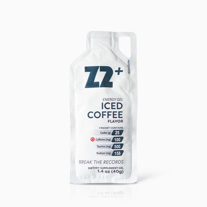Energy Gel Z2+ Iced Coffee - Geles energéticos con Cafeina 40g