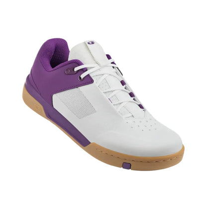 Zapatillas Crankbrothers Stamp Lace - Zapatos MTB planos - Bernard Kerr (blanco morado)