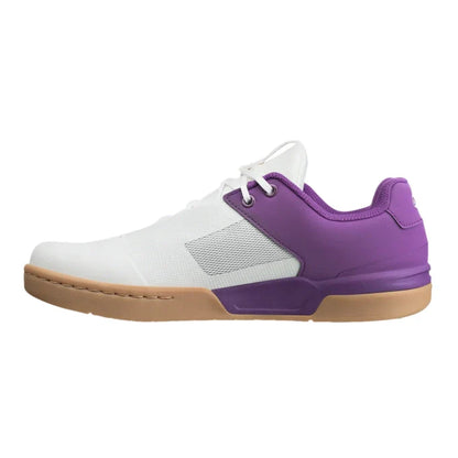 Zapatillas Crankbrothers Stamp Lace - Zapatos MTB planos - Bernard Kerr (blanco morado)