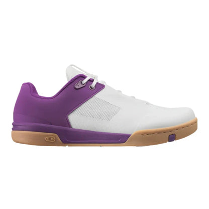 Zapatillas Crankbrothers Stamp Lace - Zapatos MTB planos - Bernard Kerr (blanco morado)