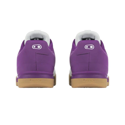 Zapatillas Crankbrothers Stamp Lace - Zapatos MTB planos - Bernard Kerr (blanco morado)