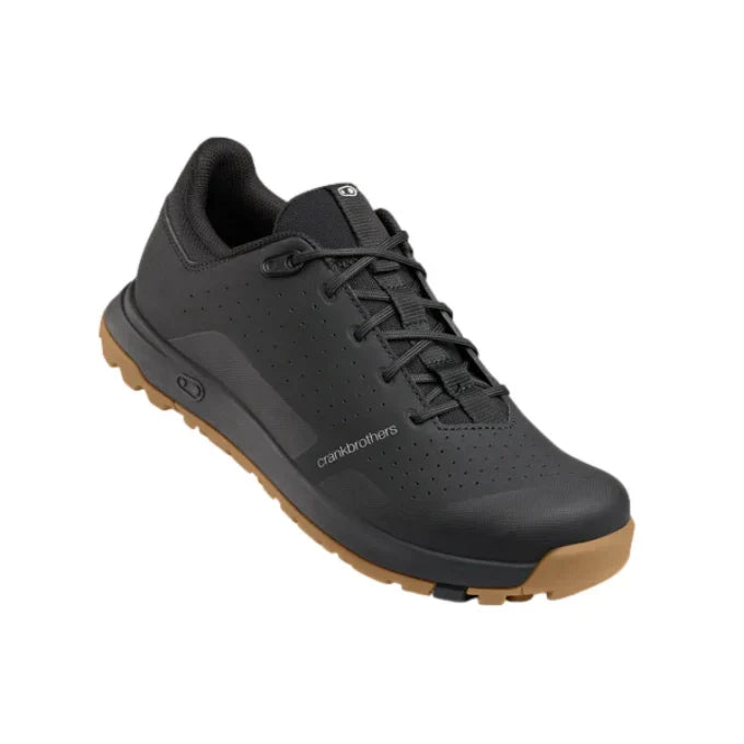Zapatillas Crankbrtohers Mallet Trail  - Zapatos de MTB Trail con Cordones y fijación Negro