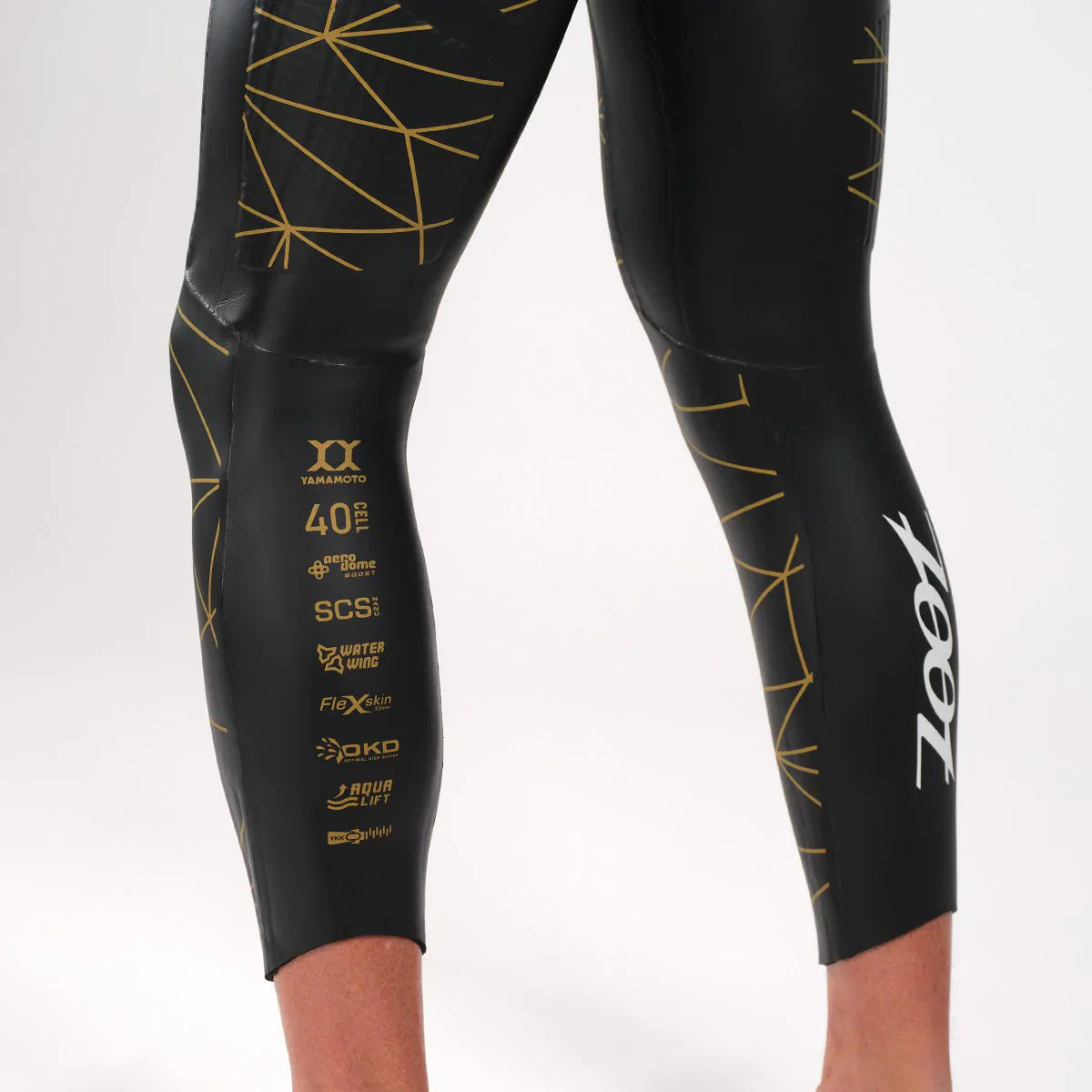 ZOOT WIKIWIKI WETSUIT GOLD - Traje de Natación Neopreno Hombre