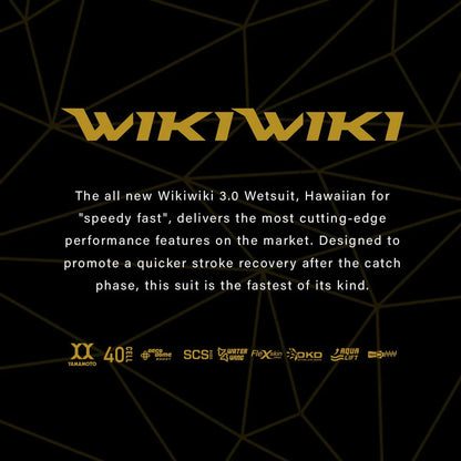 ZOOT WIKIWIKI WETSUIT GOLD - Traje de Natación Neopreno Hombre
