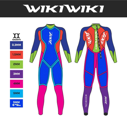 ZOOT WIKIWIKI WETSUIT GOLD - Traje de Natación Neopreno Hombre