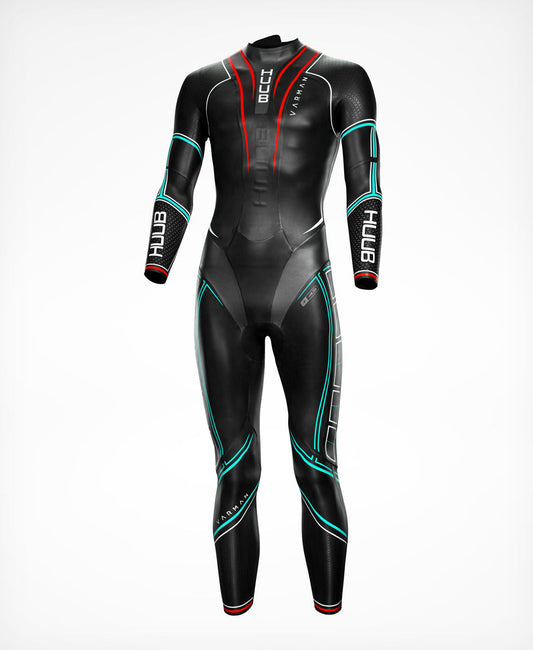Traje de Natación Neopreno HUUB  Varman Glacier (Blue/Red)  - Hombre