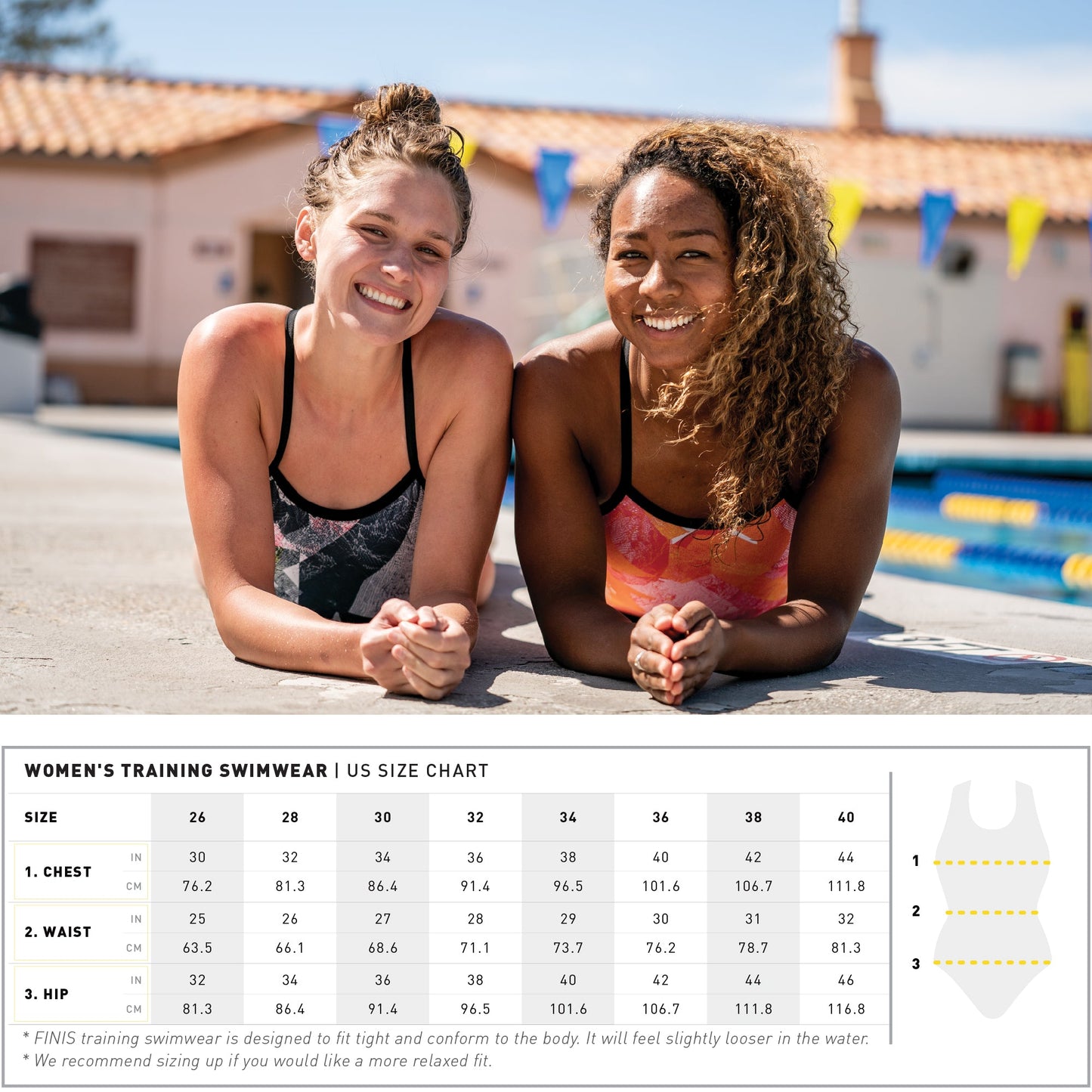 Traje de Baño Mujer Skinback Splice FINIS