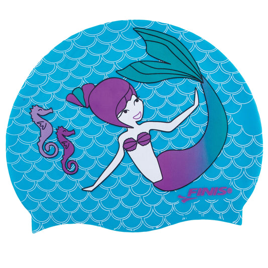 Gorra de Natación Silicona Niños (Sirena) - Finis
