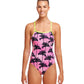Traje de Baño Mujer Single Strap One Piece - Pop Palms - FUNKITA