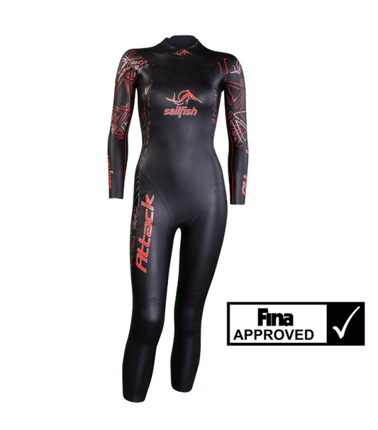 Traje de natación Neopreno Sailfish - Mujer Attack 7