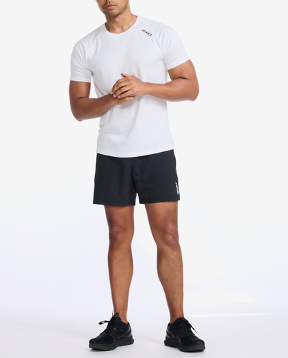 Polera Deportiva manga corta Hombre Aspire Tee - Blanco - 2XU