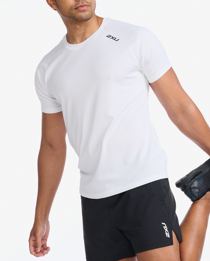 Polera Deportiva manga corta Hombre Aspire Tee - Blanco - 2XU
