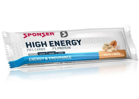Barra Sponser High Energy Salty + Nuts