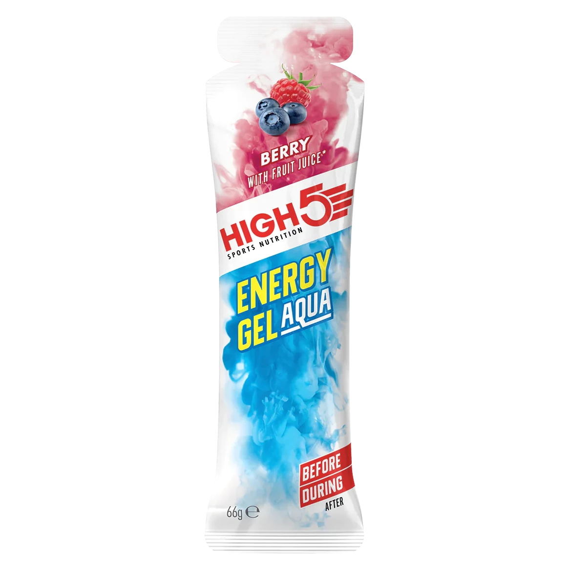 Energy Gel Aqua High5 Berries (Individual de 66g)