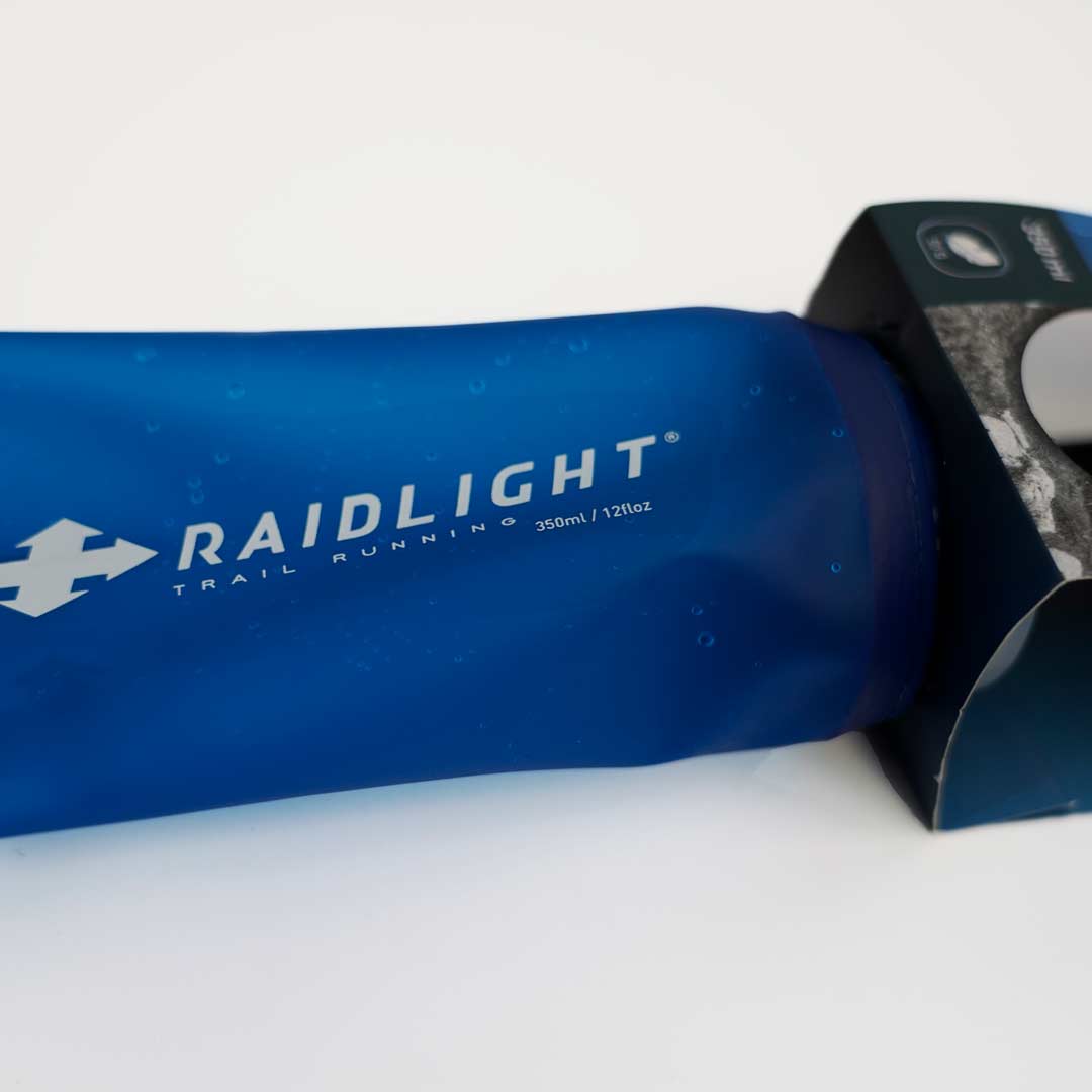 Botella hidratación running Raidlight Eazy Flask Con tubo 350 ML BLUE