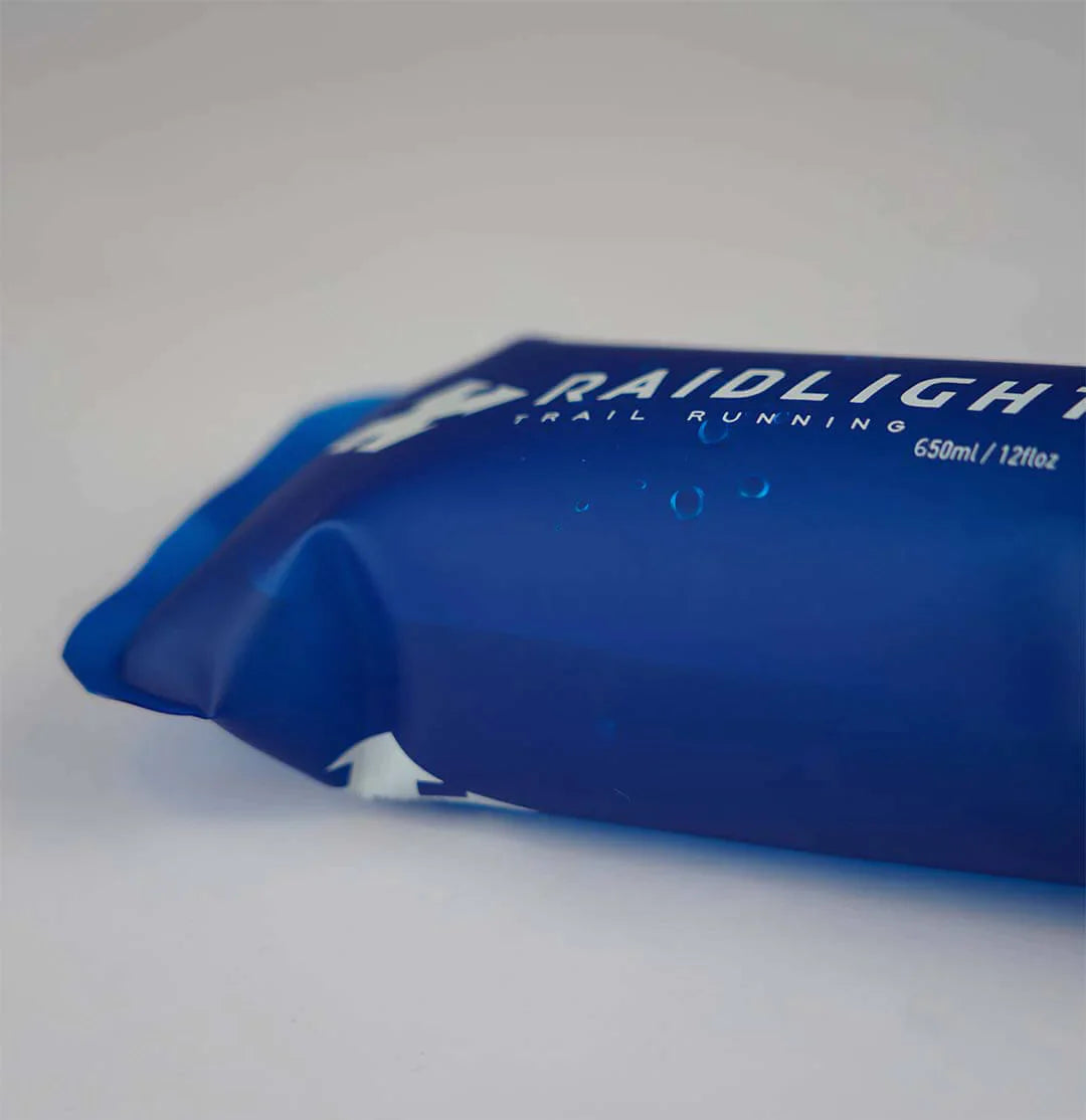 Botella hidratación running Raidlight Eazy Flask VALVE 600 ML BLUE