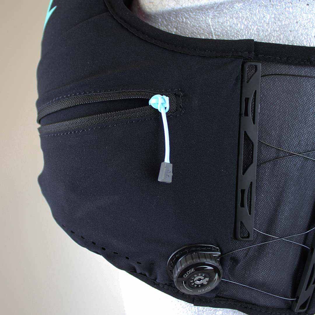 Mochila Trail Raidlight Responsiv 12 L MUJER R-BLACK / ICE BLUE