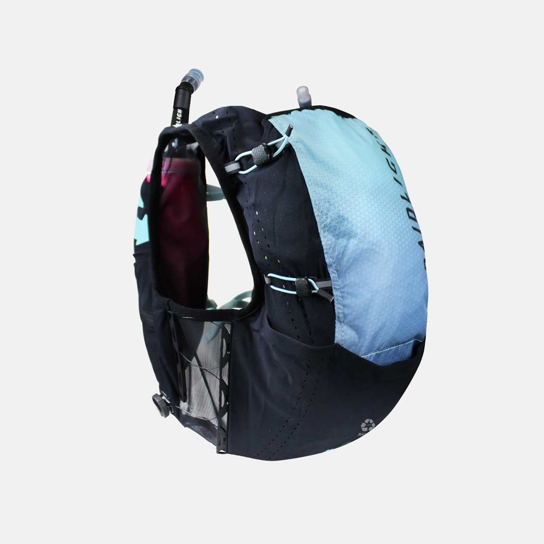 Mochila Trail Raidlight Responsiv 12 L MUJER R-BLACK / ICE BLUE