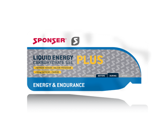 Gel Sponser Liquid Energy plus con Cafeína (35g)