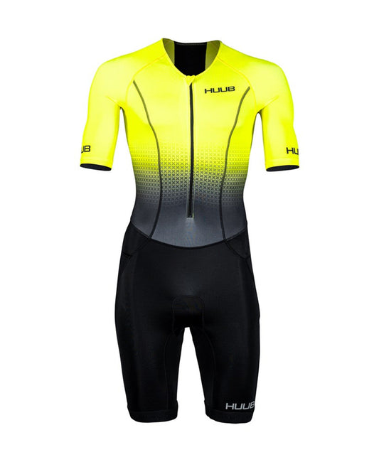 Tri Suit Commit Long Course Trisuit Hombre - Yellow - HUUB