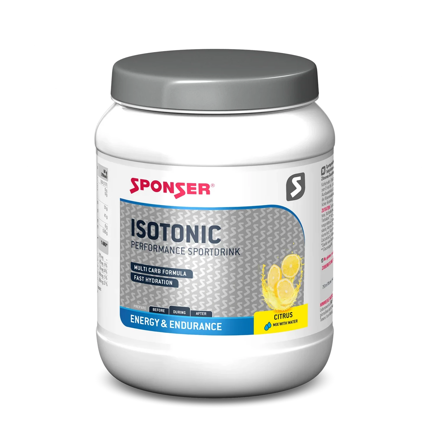 Isotonico Sponser isotonic (1000g) Limón
